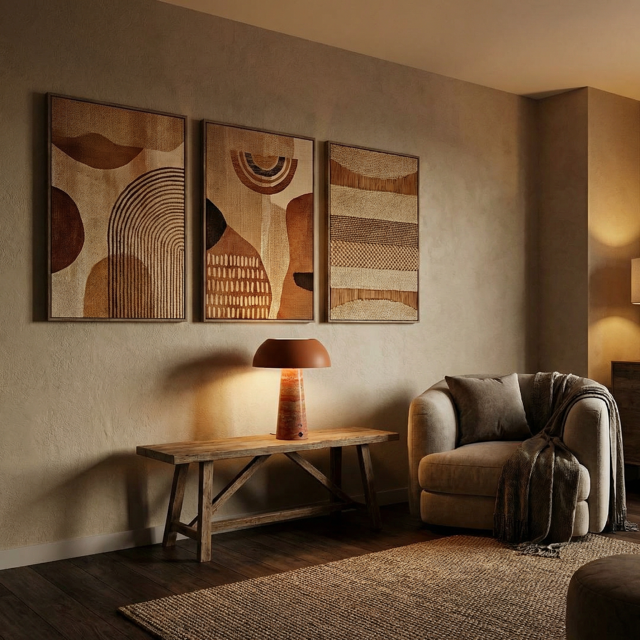 BEACON Solis table lamp with sleek design, white finish, and adjustable arm for desk or table lighting setup.