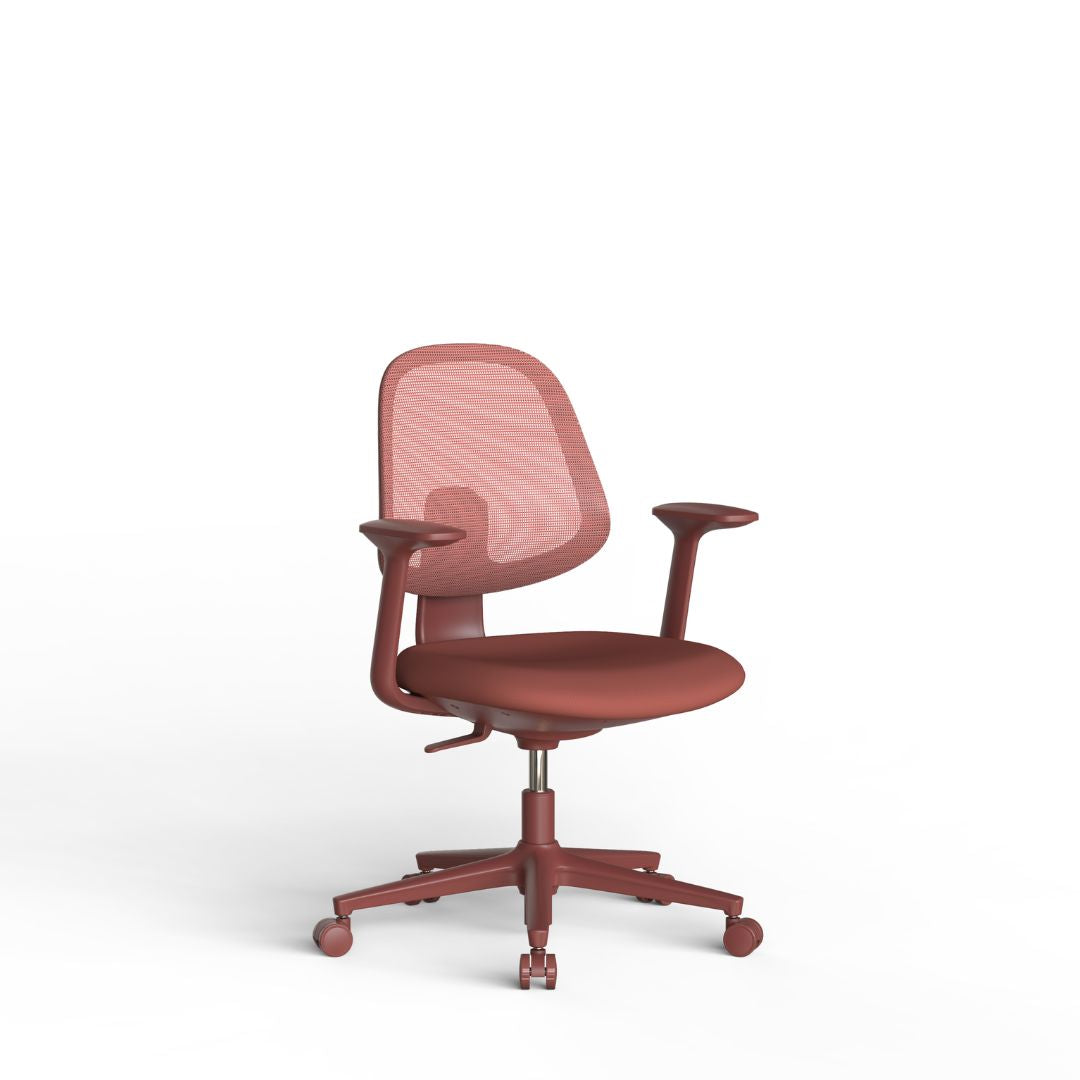 Pre-order 90 Days Delivery Soma Office Chair SK1311 - Rosa Chestnut