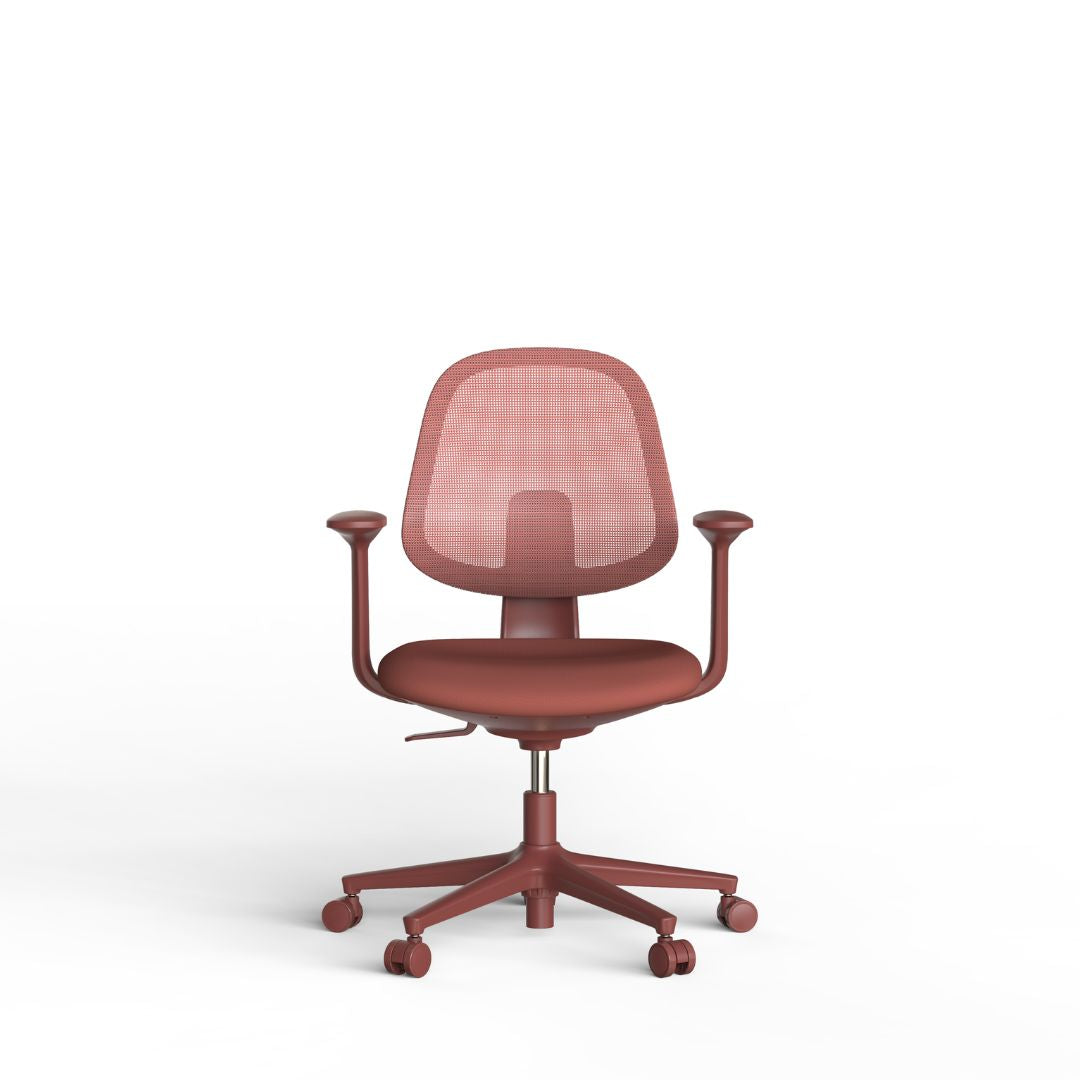 Pre-order 90 Days Delivery Soma Office Chair SK1311 - Rosa Chestnut