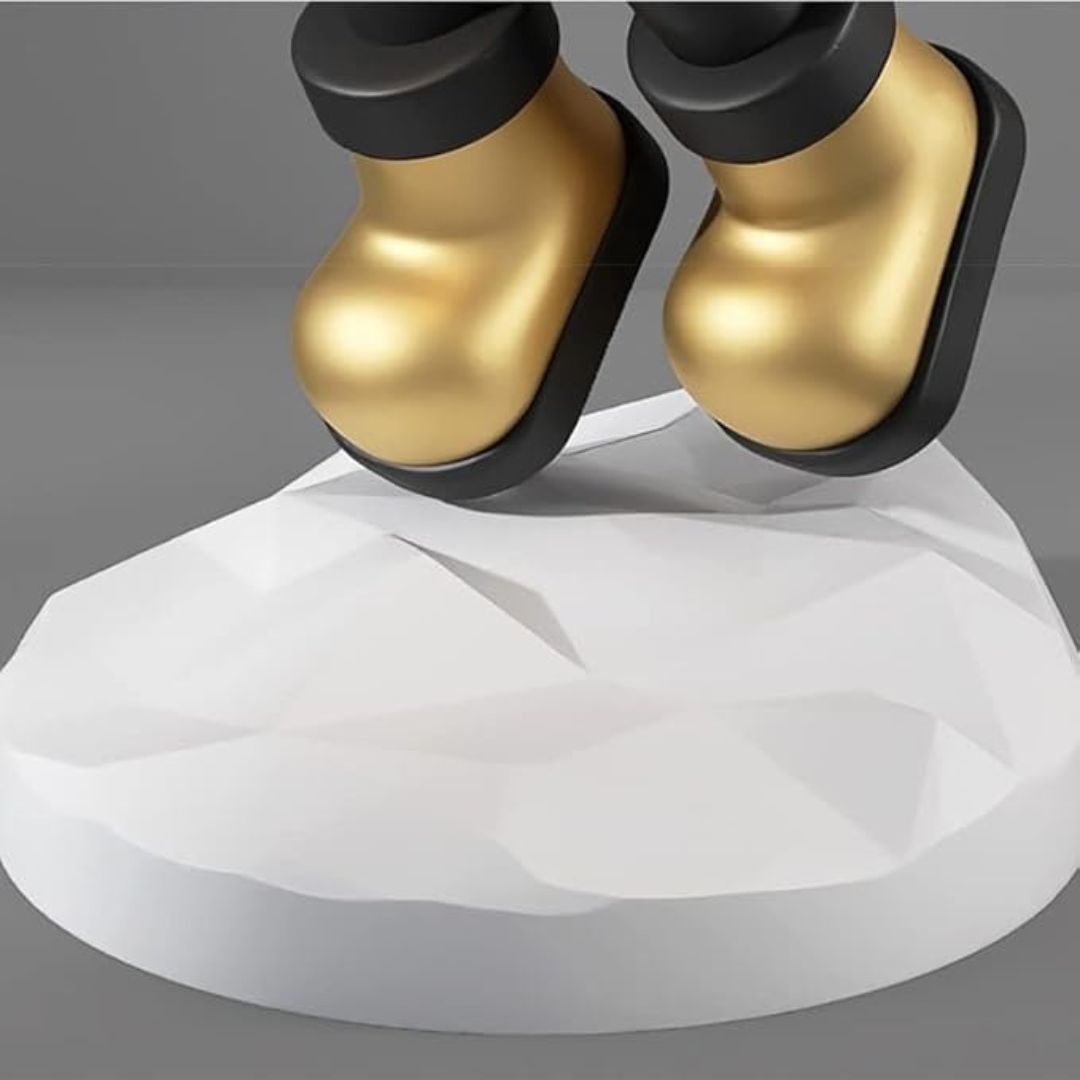 Space Boy Resin Floor Light HTD-YF033 -  Floor Lamps - ebarza Furniture UAE | Shop Modern Furniture in Abu Dhabi & Dubai - مفروشات ايبازرا في الامارات | تسوق اثاث عصري وديكورات مميزة في دبي وابوظبي