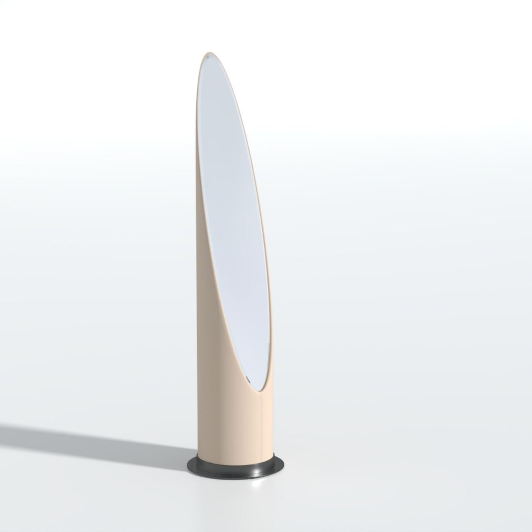 Stainless Steel Floor Mirror DGM-A231 -  Mirrors - ebarza Furniture UAE | Shop Modern Furniture in Abu Dhabi & Dubai - مفروشات ايبازرا في الامارات | تسوق اثاث عصري وديكورات مميزة في دبي وابوظبي