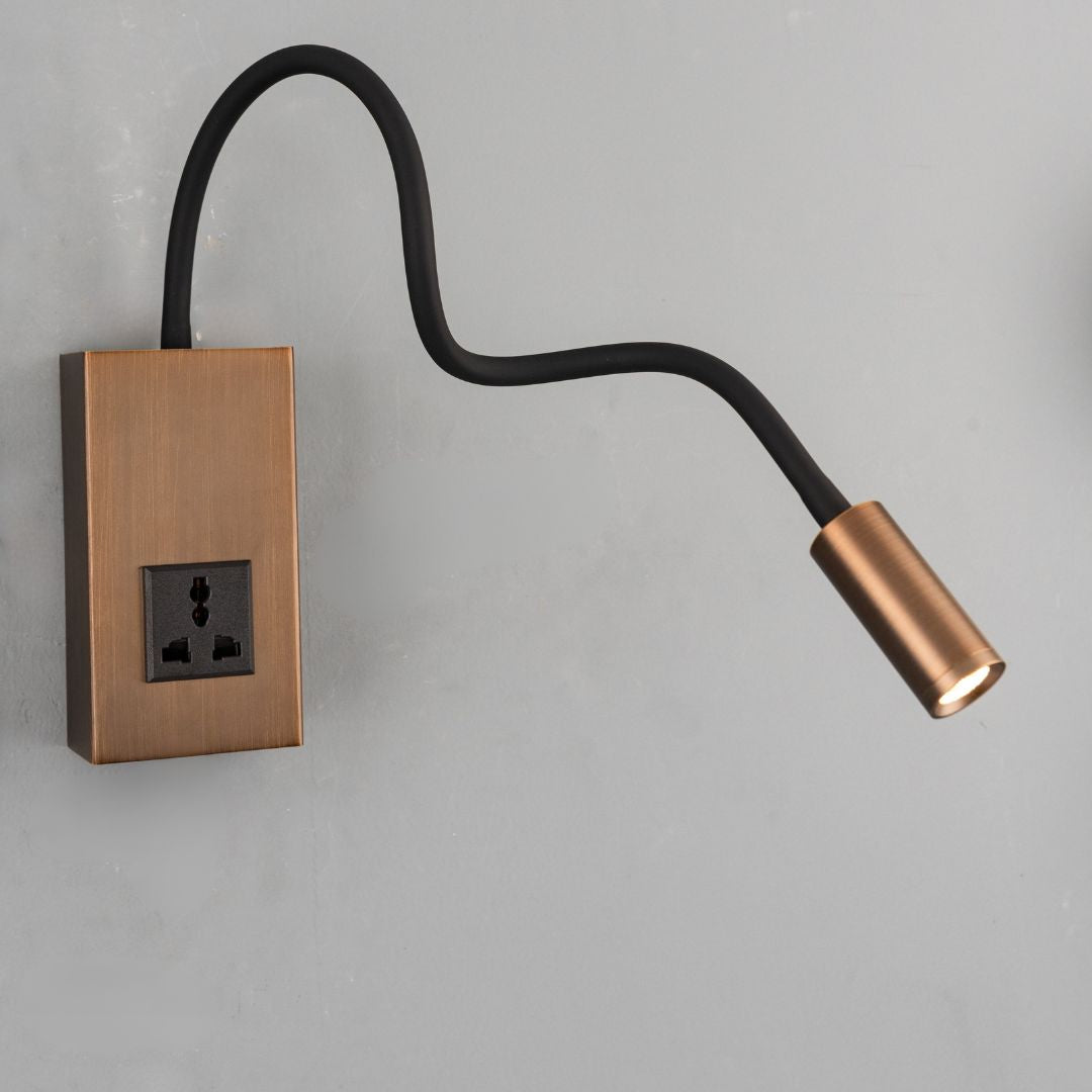 Tail Hotel Style Headboard/ Wall Reading Lamp Tail-Ez-WL(S)-28AB -  Wall Lamps - ebarza Furniture UAE | Shop Modern Furniture in Abu Dhabi & Dubai - مفروشات ايبازرا في الامارات | تسوق اثاث عصري وديكورات مميزة في دبي وابوظبي