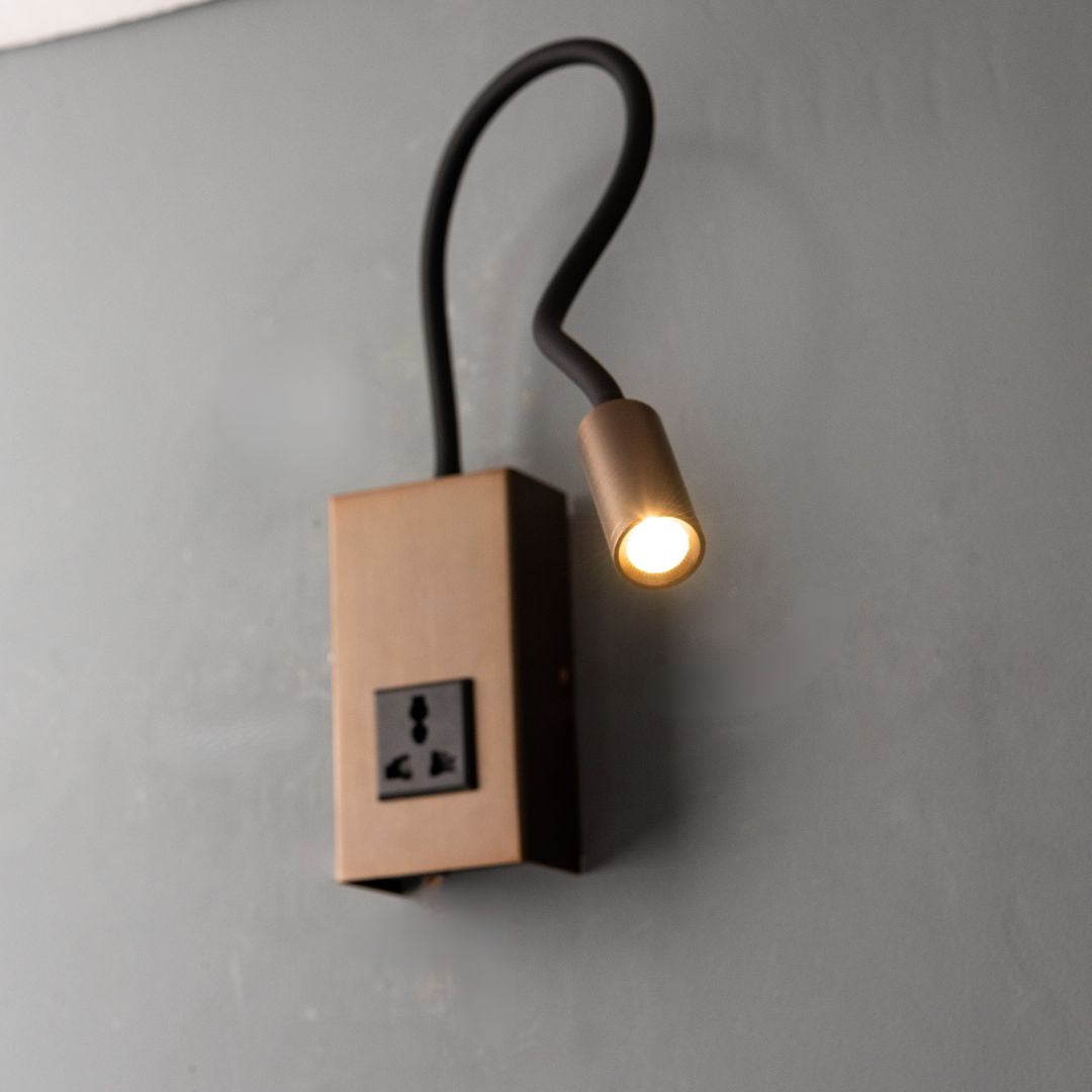 Tail Hotel Style Headboard/ Wall Reading Lamp Tail-Ez-WL(S)-28AB -  Wall Lamps - ebarza Furniture UAE | Shop Modern Furniture in Abu Dhabi & Dubai - مفروشات ايبازرا في الامارات | تسوق اثاث عصري وديكورات مميزة في دبي وابوظبي