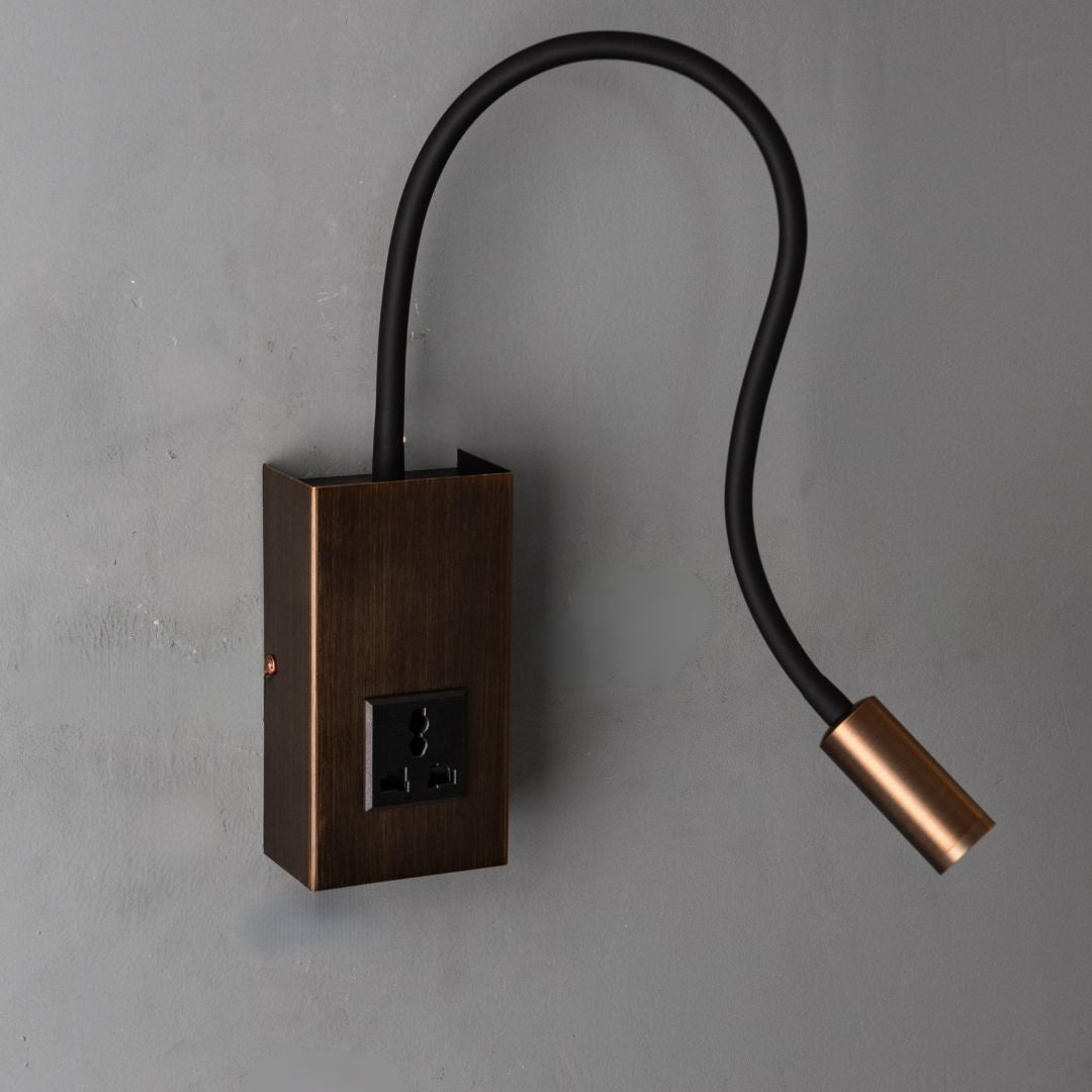 Tail Hotel Style Headboard/ Wall Reading Lamp Tail-Ez-WL(S)-28AB -  Wall Lamps - ebarza Furniture UAE | Shop Modern Furniture in Abu Dhabi & Dubai - مفروشات ايبازرا في الامارات | تسوق اثاث عصري وديكورات مميزة في دبي وابوظبي