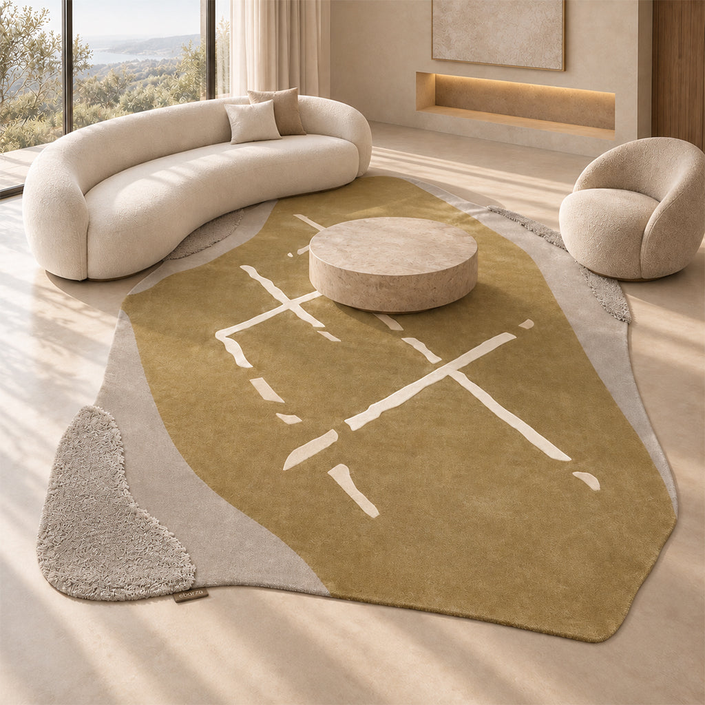 Pre-order 55 Days Delivery 450X300 Cm Talisman Hand Tufted Acrylic Carpet NR-026-4530