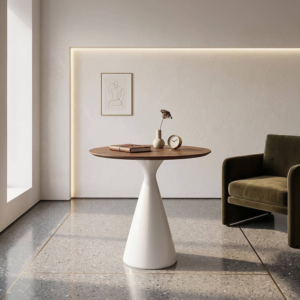 Outdoor aluminum bar table by BEACON, Tango Aether-W-Table, designed for outdoor use, with a sleek modern design and sturdy construction.