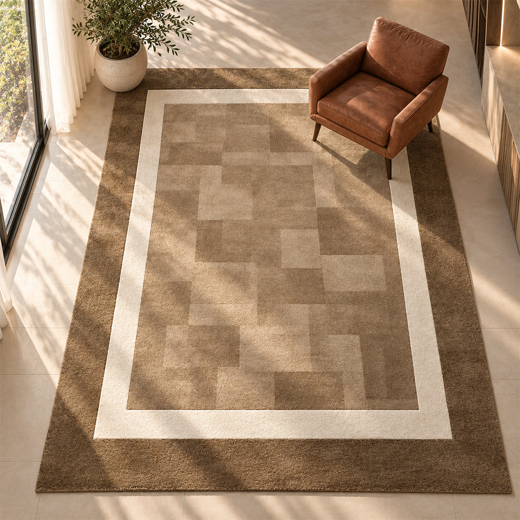 Pre-order for 55 Days Delivery - 450X300 Cm Tessera Grid Hand Tufted Acrylic Carpet NR-058-4530