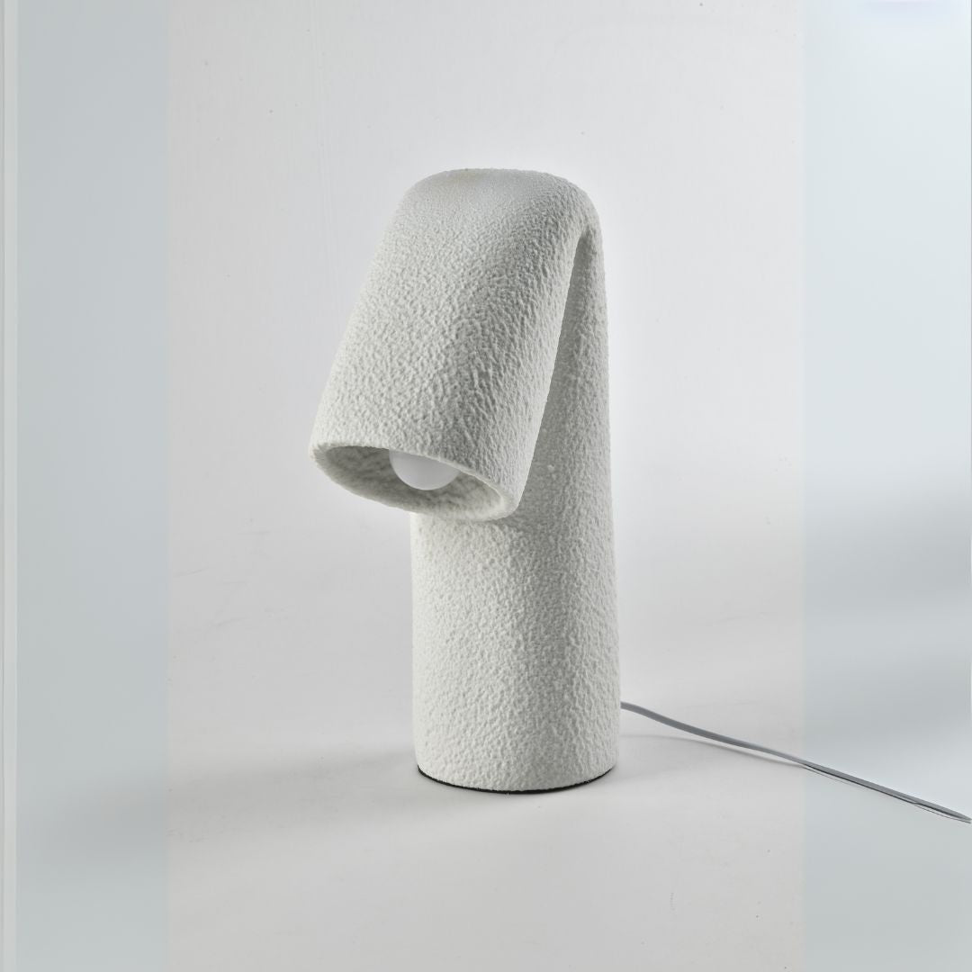 The Drape Resin Table lamp HTD-2529 -  Desk/table Lamps - ebarza Furniture UAE | Shop Modern Furniture in Abu Dhabi & Dubai - مفروشات ايبازرا في الامارات | تسوق اثاث عصري وديكورات مميزة في دبي وابوظبي