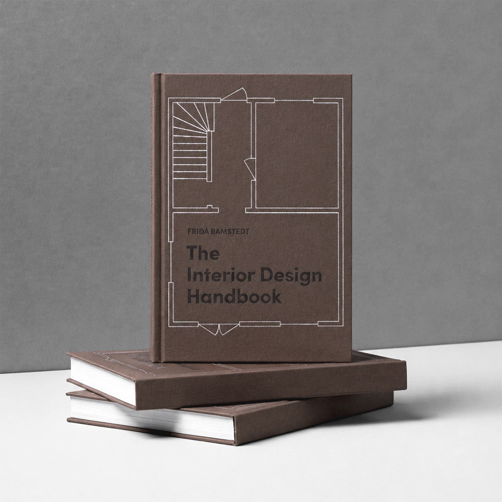 The Interior Design Handbook Brown, Decorative Book FY-50