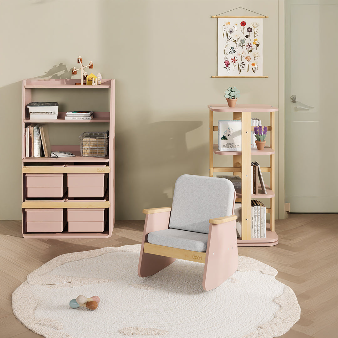 Tidy Junior Rocking Chair BK-TIJRCv25/TEAD -  Kids Chairs - ebarza Furniture UAE | Shop Modern Furniture in Abu Dhabi & Dubai - مفروشات ايبازرا في الامارات | تسوق اثاث عصري وديكورات مميزة في دبي وابوظبي