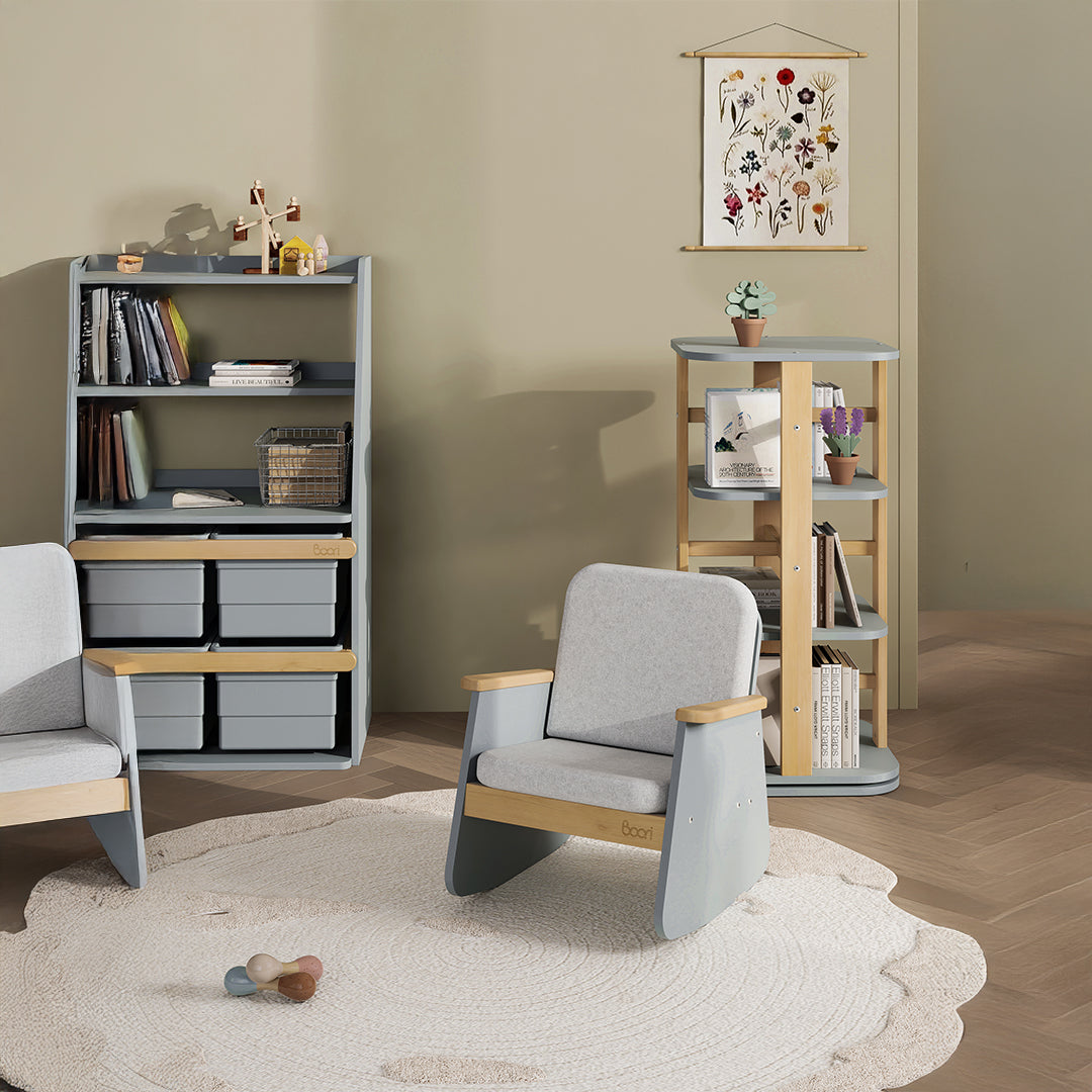 Tidy Junior Rocking Chair BK-TIJRCv25/TEAD -  Kids Chairs - ebarza Furniture UAE | Shop Modern Furniture in Abu Dhabi & Dubai - مفروشات ايبازرا في الامارات | تسوق اثاث عصري وديكورات مميزة في دبي وابوظبي