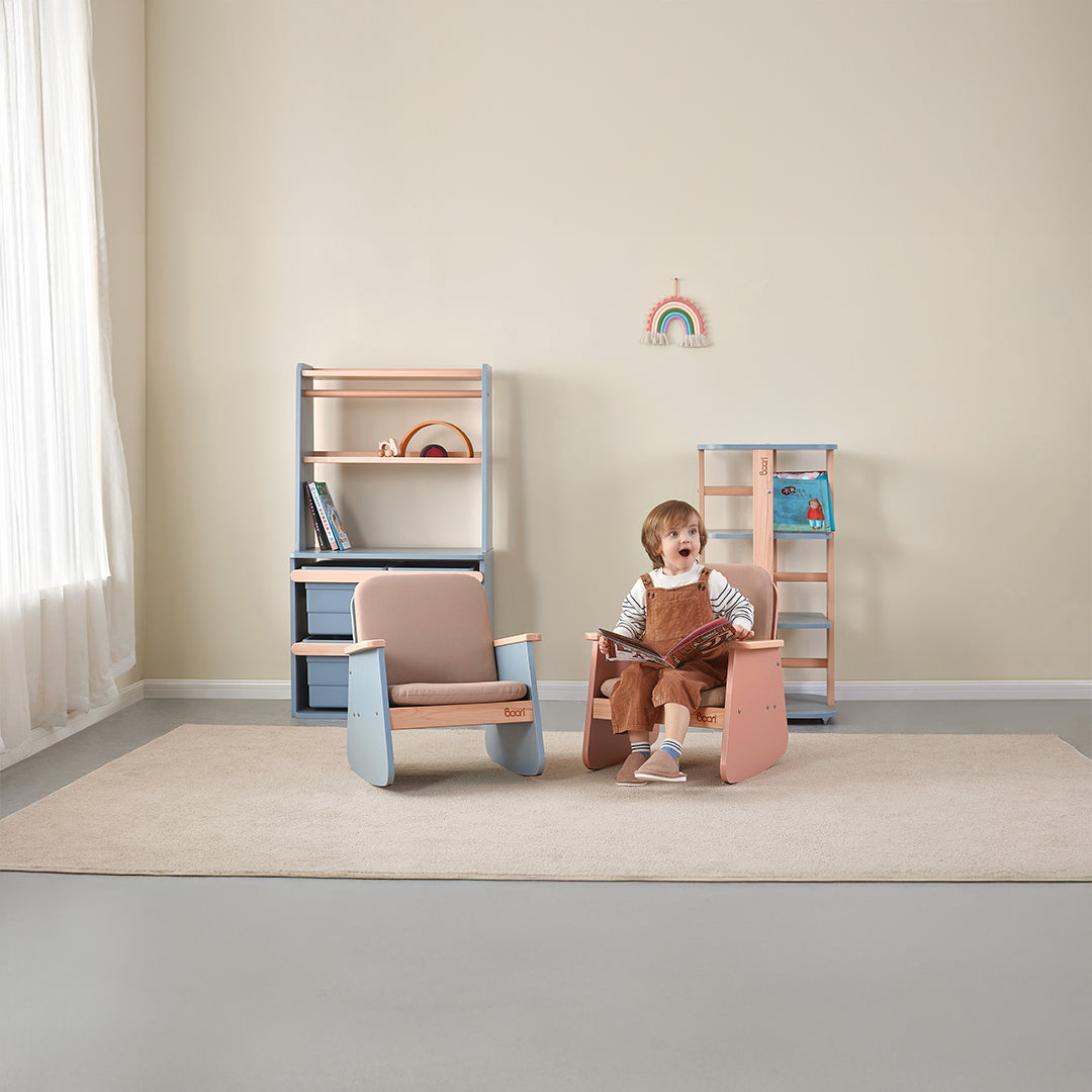 Tidy Junior Rocking Chair BK-TIJRCv25/TEAD -  Kids Chairs - ebarza Furniture UAE | Shop Modern Furniture in Abu Dhabi & Dubai - مفروشات ايبازرا في الامارات | تسوق اثاث عصري وديكورات مميزة في دبي وابوظبي