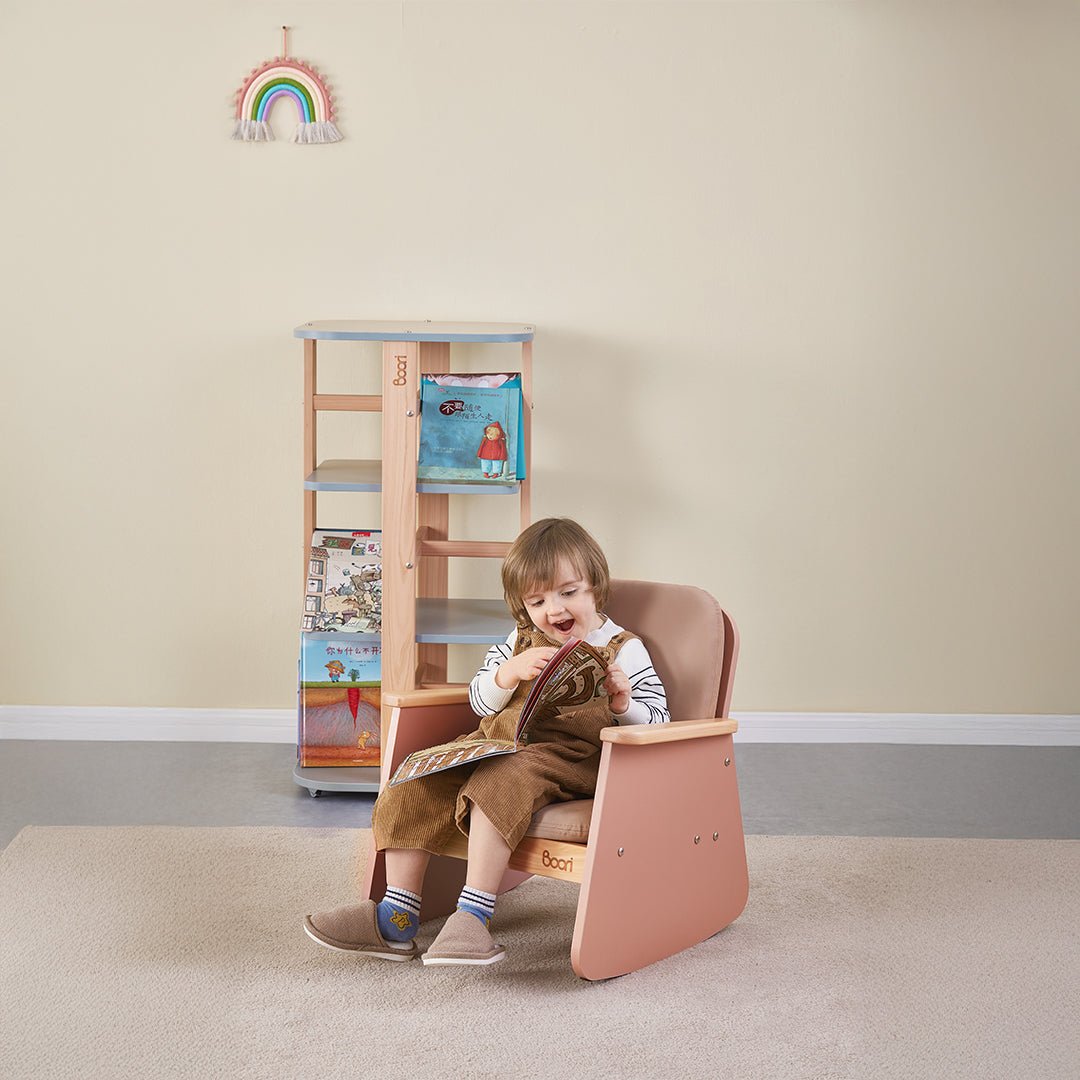 Tidy Junior Rocking Chair BK-TIJRCv25/TEAD -  Kids Chairs - ebarza Furniture UAE | Shop Modern Furniture in Abu Dhabi & Dubai - مفروشات ايبازرا في الامارات | تسوق اثاث عصري وديكورات مميزة في دبي وابوظبي