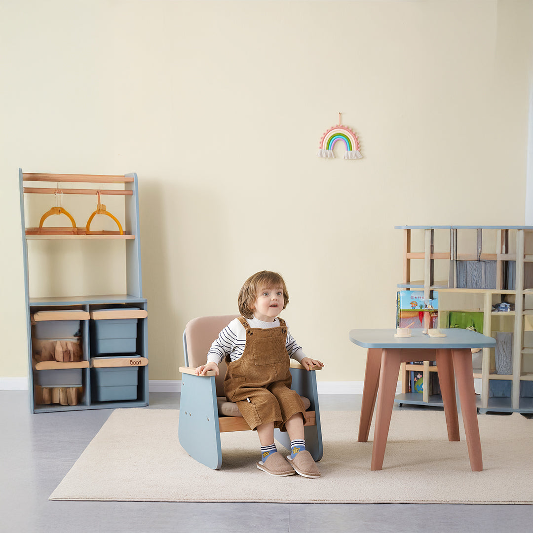 Tidy Junior Rocking Chair BK-TIJRCv25/TEAD -  Kids Chairs - ebarza Furniture UAE | Shop Modern Furniture in Abu Dhabi & Dubai - مفروشات ايبازرا في الامارات | تسوق اثاث عصري وديكورات مميزة في دبي وابوظبي