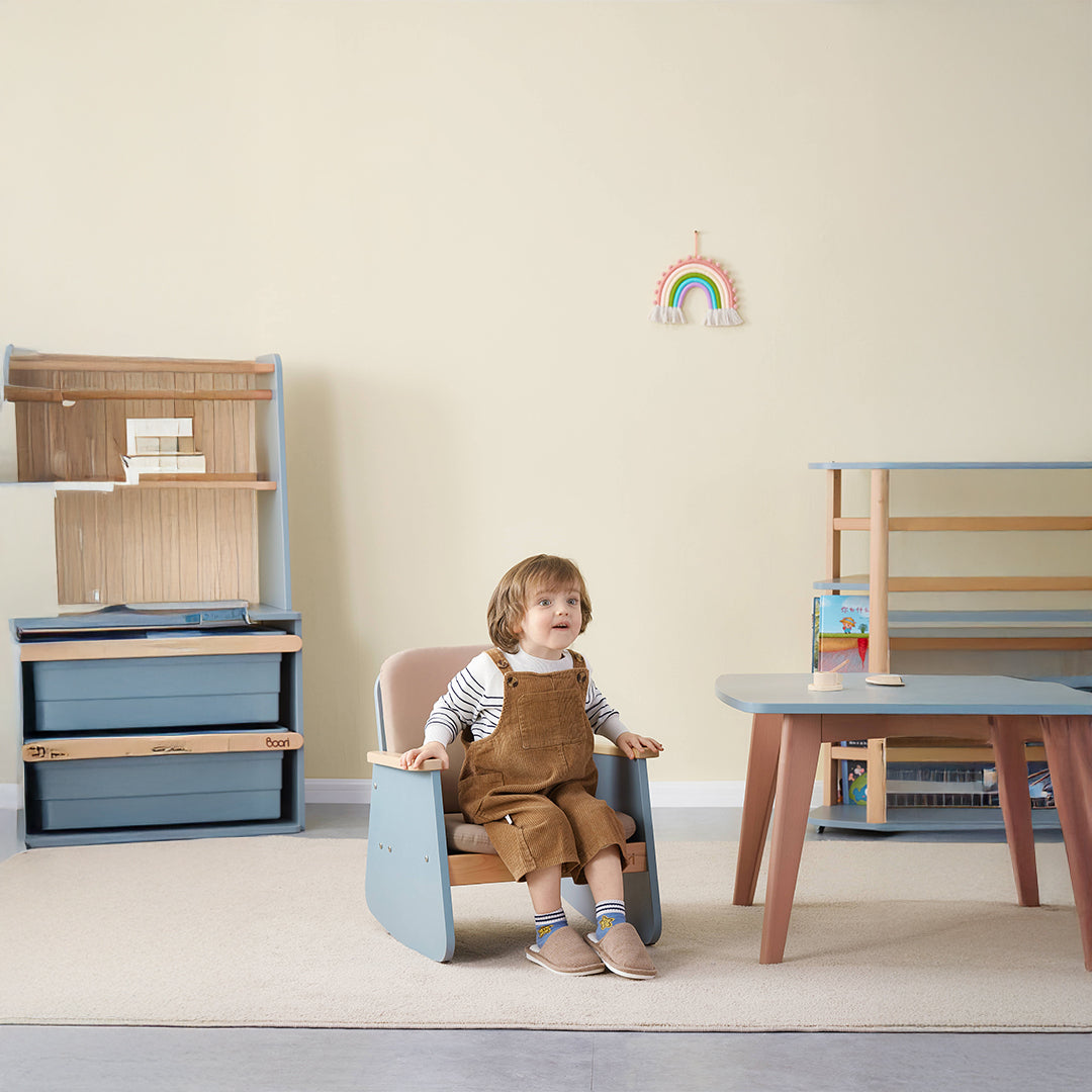 Tidy Junior Rocking Chair BK-TIJRCv25/TEAD -  Kids Chairs - ebarza Furniture UAE | Shop Modern Furniture in Abu Dhabi & Dubai - مفروشات ايبازرا في الامارات | تسوق اثاث عصري وديكورات مميزة في دبي وابوظبي