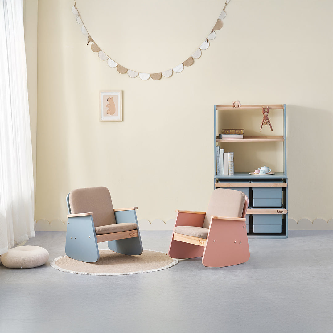 Tidy Junior Rocking Chair BK-TIJRCv25/TEAD -  Kids Chairs - ebarza Furniture UAE | Shop Modern Furniture in Abu Dhabi & Dubai - مفروشات ايبازرا في الامارات | تسوق اثاث عصري وديكورات مميزة في دبي وابوظبي