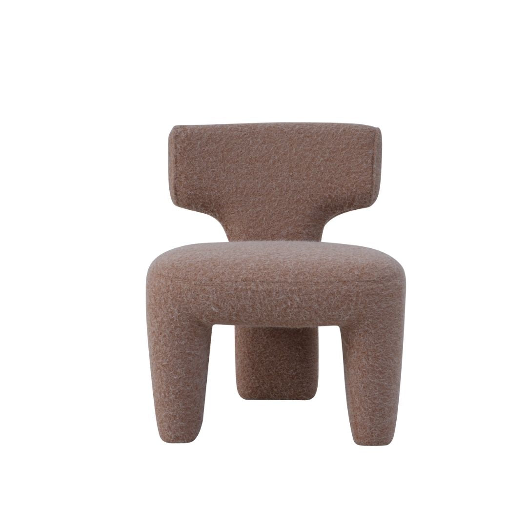 Modern BEACON Torus Lounge Chair AMF-DY562 with smooth curves and plush upholstery, ideal as a stylish armchair for living spaces.