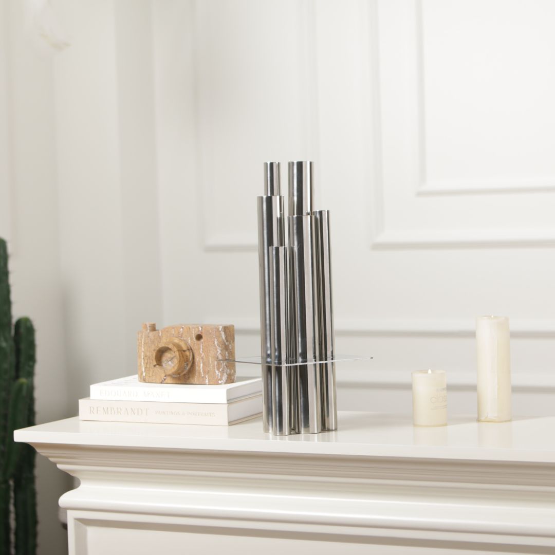 Pre-order 15 Days Delivery Tubular Steel Vase KB5026