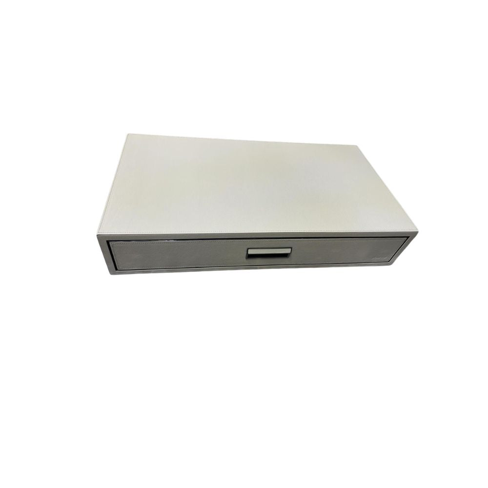 Beige Beacon MA.5803N safe box with digital keypad lock, sturdy metal construction, and secure storage for valuables.