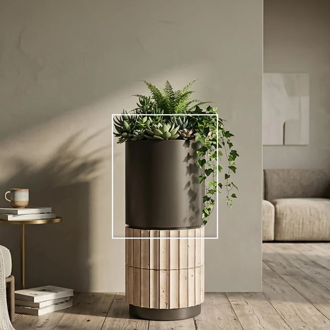 Urban Terra 304ss Customized Cylinder Planter Box DBM02002