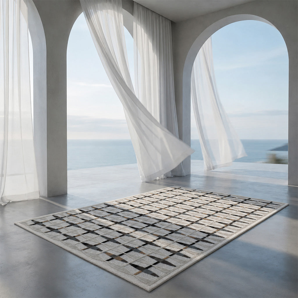 Pre-order 55 Days Delivery 230X160 Cm Vector Hand Tufted Acrylic Carpet NR-032-2316