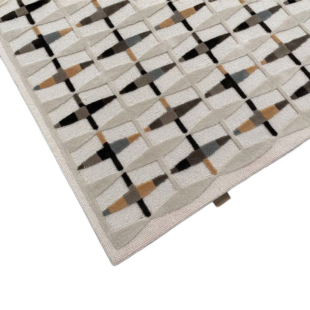 Pre-order 55 Days Delivery 230X160 Cm Vector Hand Tufted Acrylic Carpet NR-032-2316