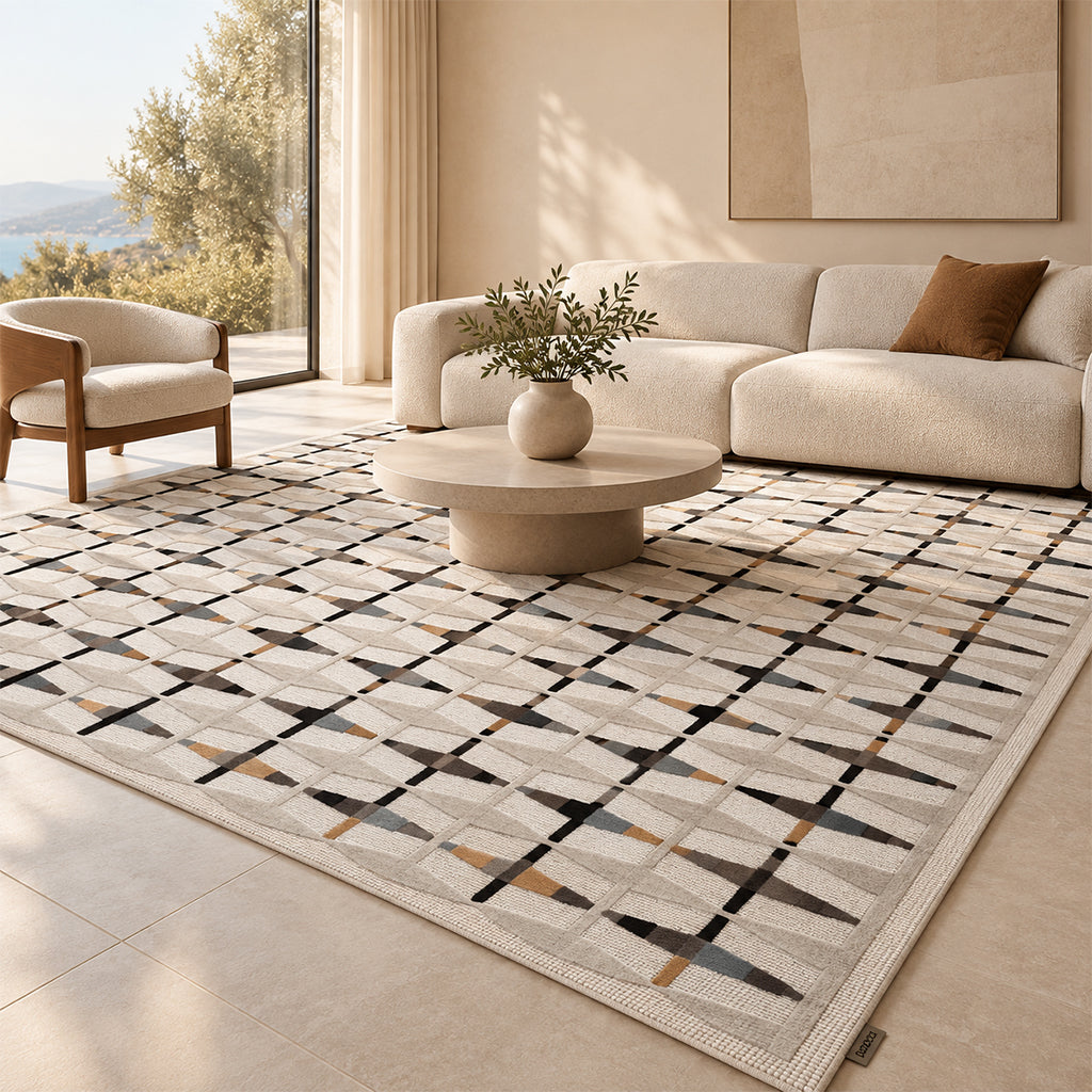 Pre-order 55 Days Delivery 450X300 Cm Vector Hand Tufted Acrylic Carpet NR-032-4530