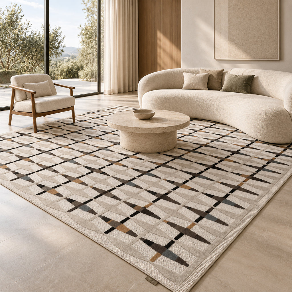 Pre-order 55 Days Delivery 450X300 Cm Vector Hand Tufted Acrylic Carpet NR-032-4530
