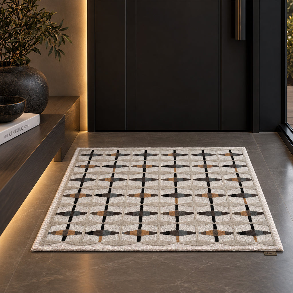 Pre-order 55 Days Delivery 90X60 Cm Vector Hand Tufted Acrylic Carpet NR-032-9060