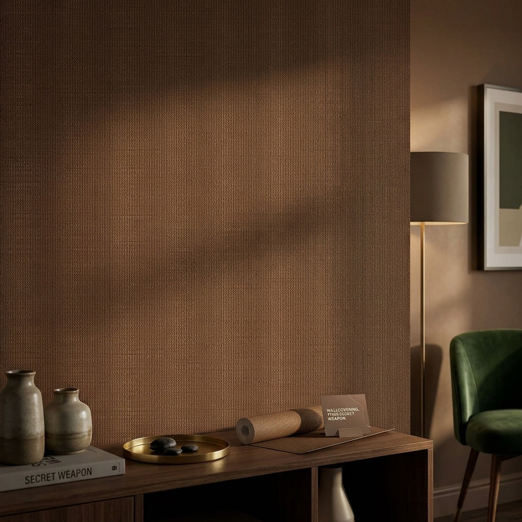 BEACON ARTSDG DZ01-05B wallcovering wallpaper with textured pattern, shown on wall in neutral tones.