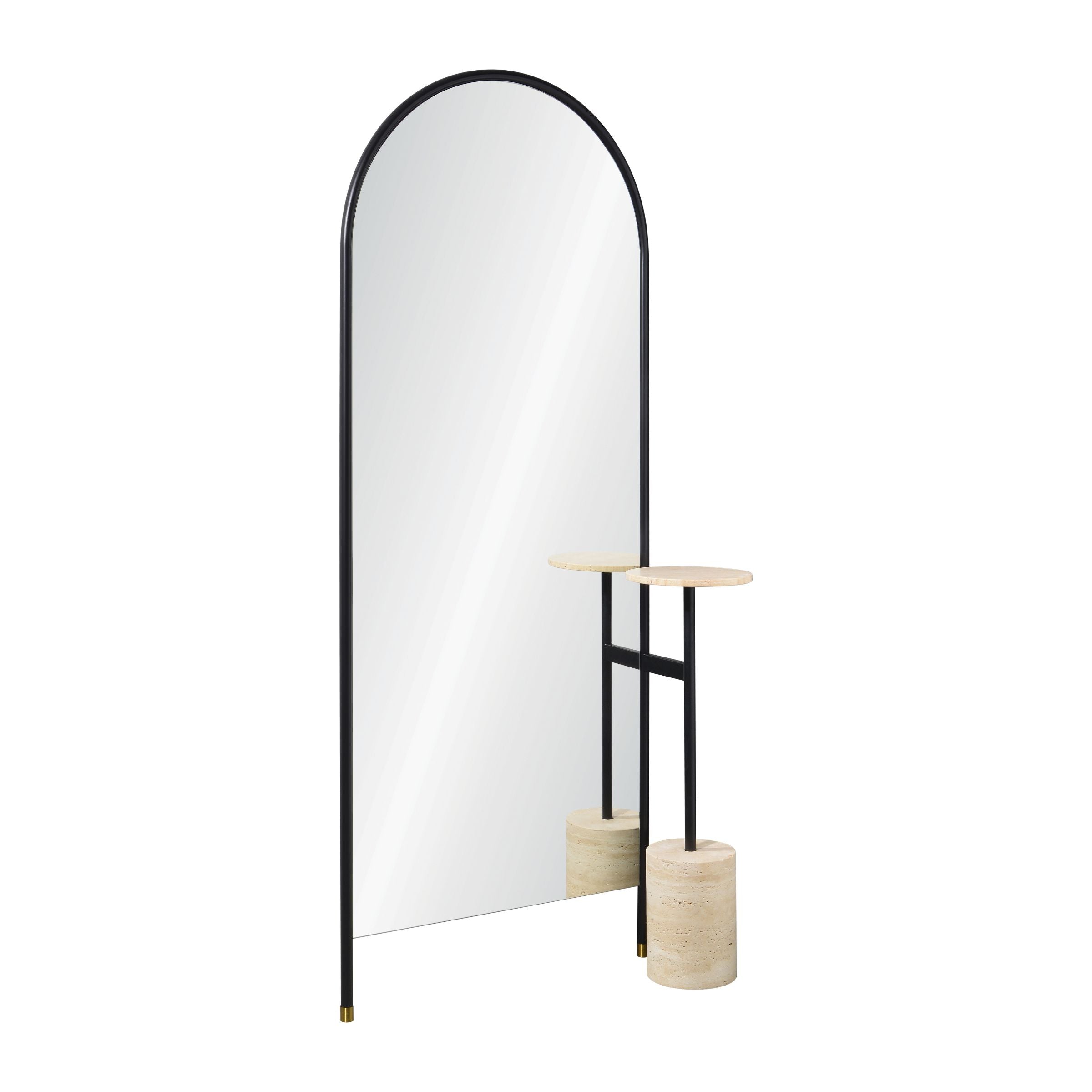Buy Wall Mirror with Marble Stand OA9347 ebarza Modern Furniture in