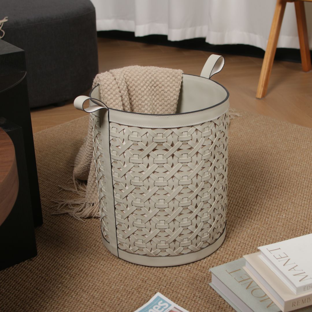 Pre-order 15 Days Delivery Weaven Storage Basket-L KK5005FL