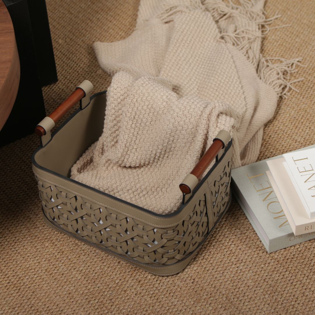 Pre-order 15 Days Delivery Weaven Storage Basket KK5004H