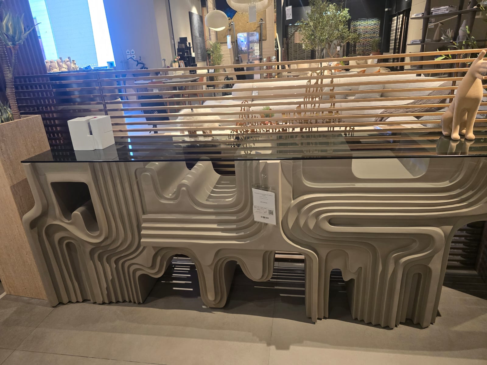 Display Item - Rhapsody Console Table PC-4009-01-NAKHEEL -  DISPLAY ITEM - ebarza Furniture UAE | Shop Modern Furniture in Abu Dhabi & Dubai - مفروشات ايبازرا في الامارات | تسوق اثاث عصري وديكورات مميزة في دبي وابوظبي