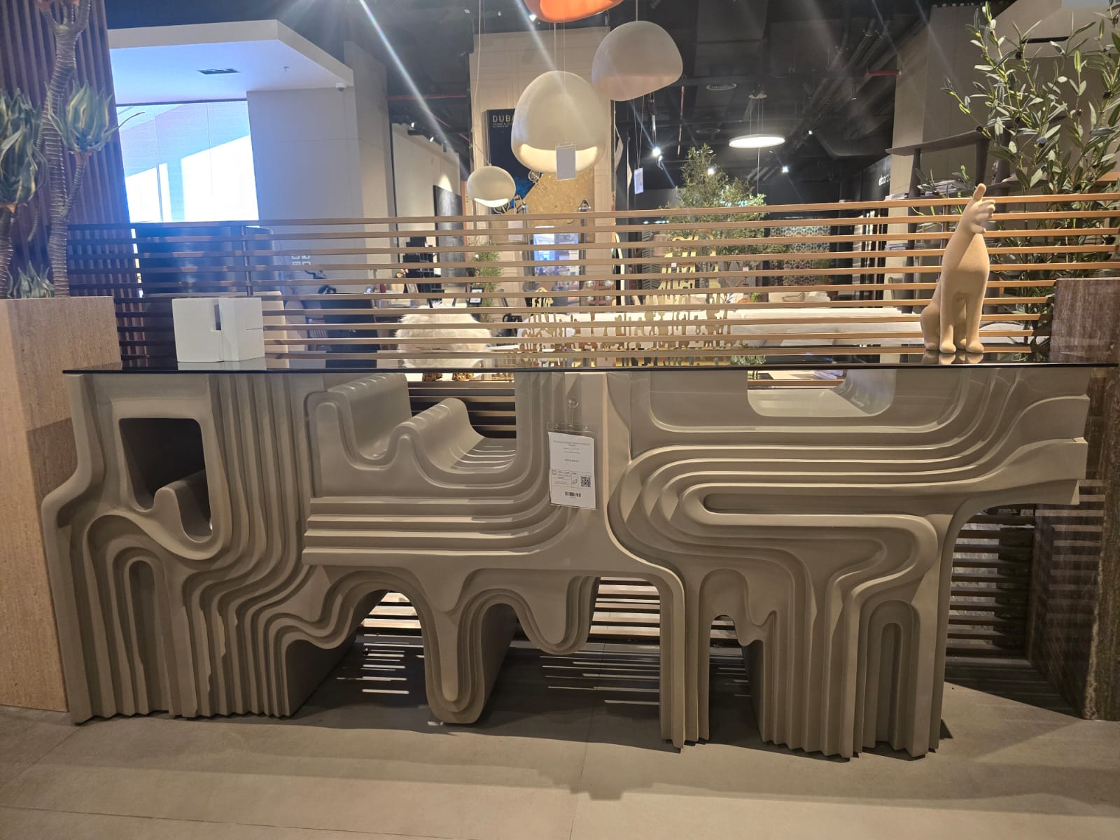 Display Item - Rhapsody Console Table PC-4009-01-NAKHEEL -  DISPLAY ITEM - ebarza Furniture UAE | Shop Modern Furniture in Abu Dhabi & Dubai - مفروشات ايبازرا في الامارات | تسوق اثاث عصري وديكورات مميزة في دبي وابوظبي