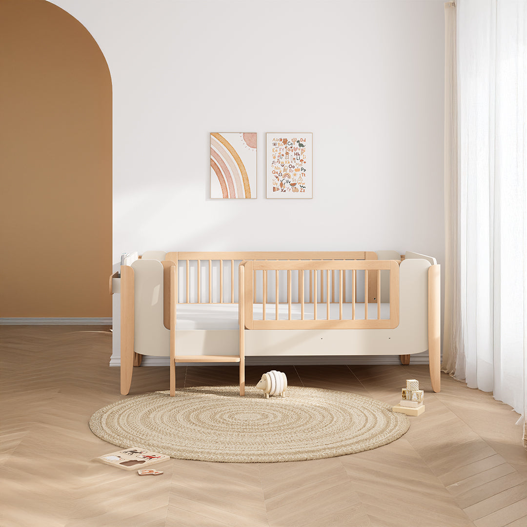 Yarra Guarded Kids Single Bed (mattress size 188x90x14CM) BK-YAGSB/TEBH