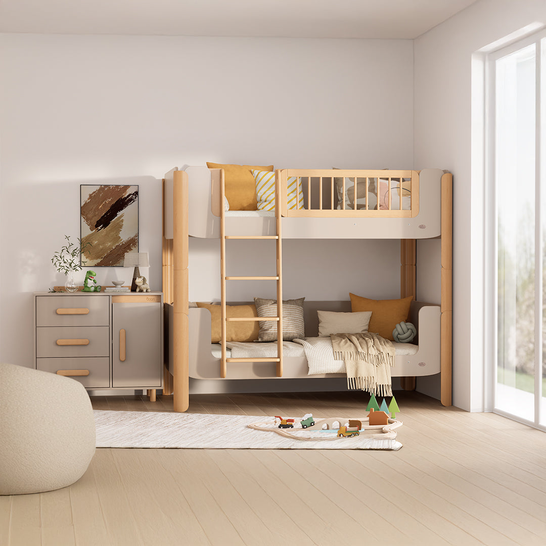 Yarra King Single Bunk Double Bed  BK-YAKSBB/TEBH