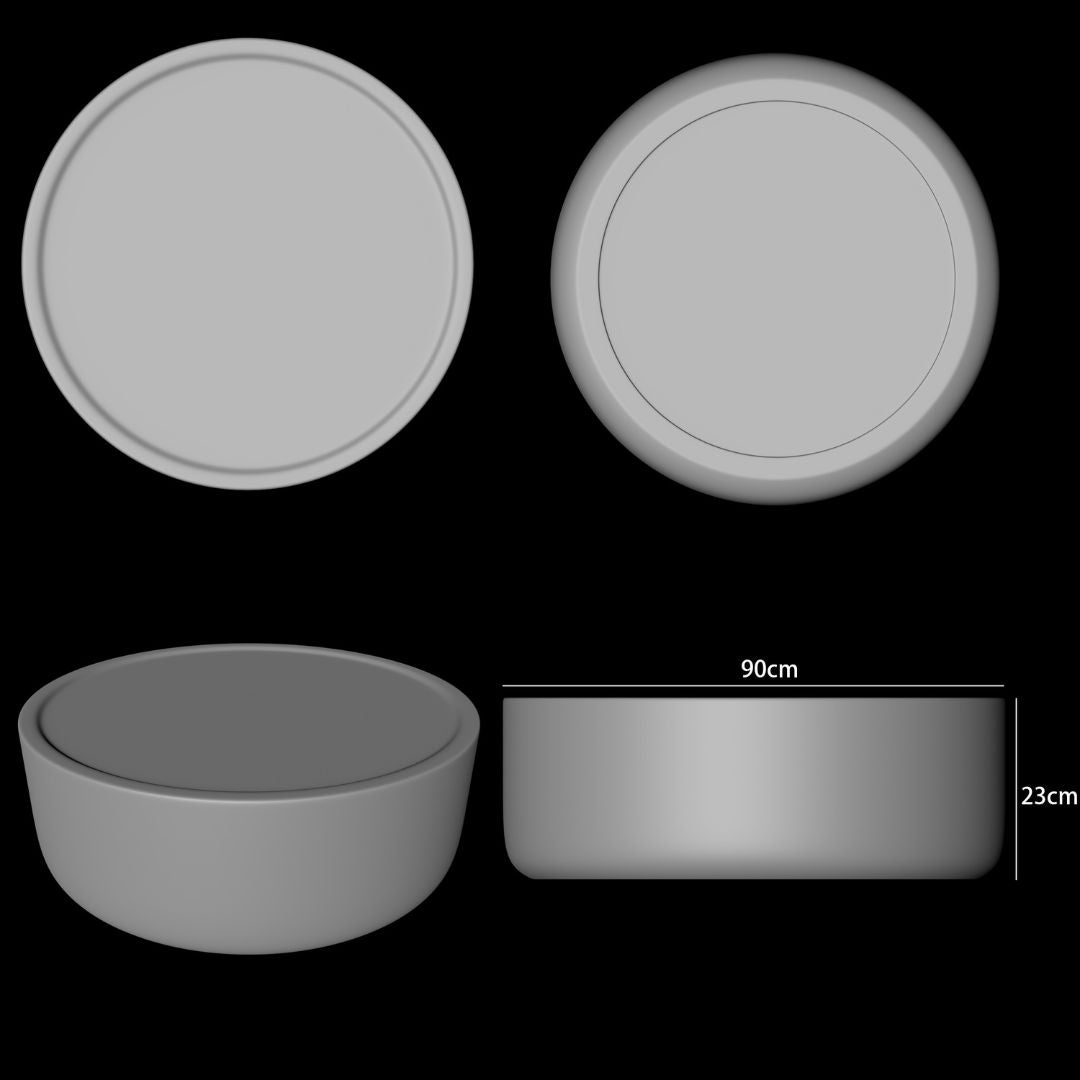 Vela Coffee Table - ZS250103 -  Coffee Tables - ebarza Furniture UAE | Shop Modern Furniture in Abu Dhabi & Dubai - مفروشات ايبازرا في الامارات | تسوق اثاث عصري وديكورات مميزة في دبي وابوظبي