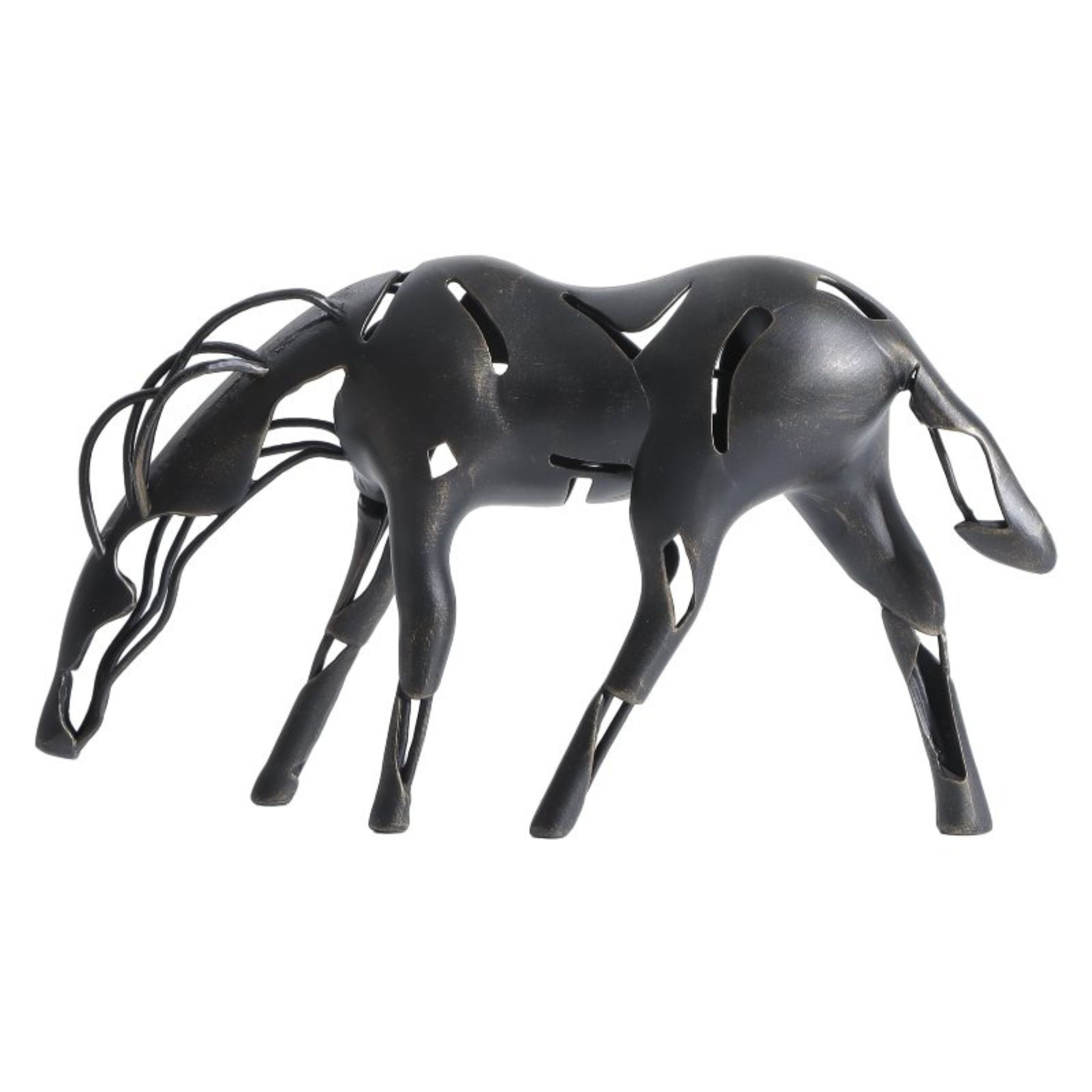 Abstract horse statue from Beacon home decor figurines, modern sculpture with sleek, artistic design for stylish interior decoration.