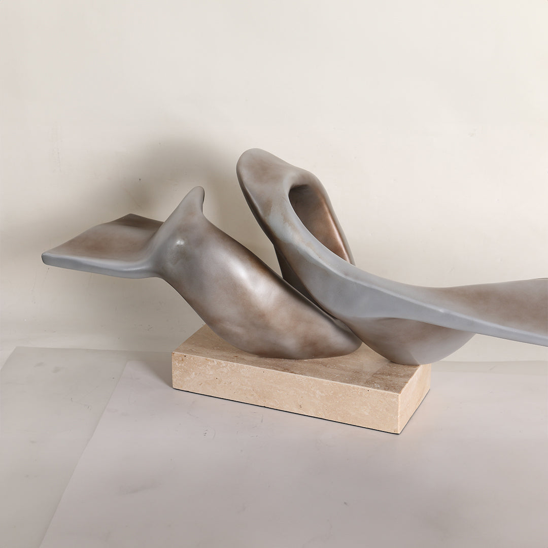 Abstract sculpture KA3114A by BEACON, modern home decor figurine with sleek, artistic design for stylish living spaces.