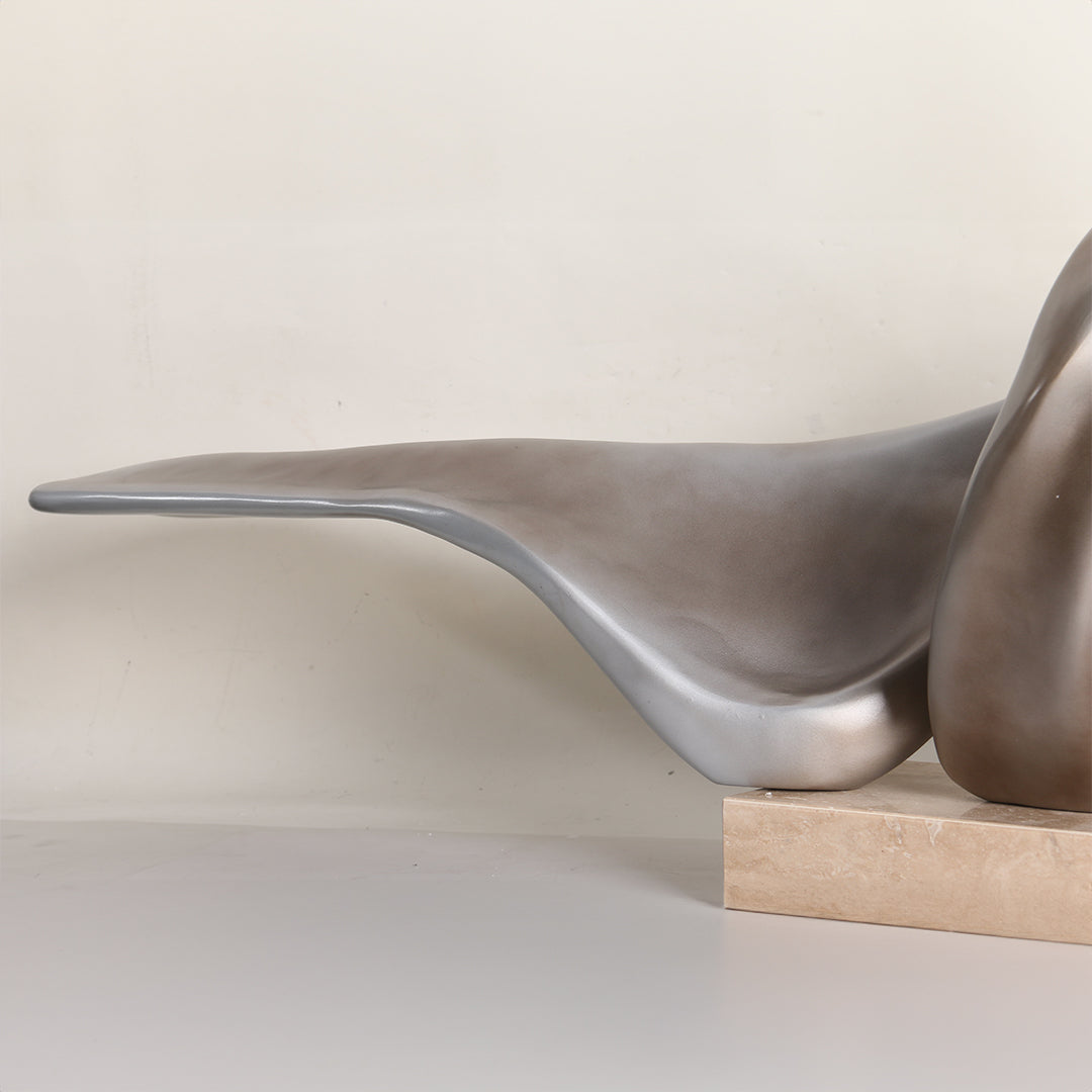 Abstract sculpture KA3114A by BEACON, modern home decor figurine with sleek, artistic design for stylish interior accents.