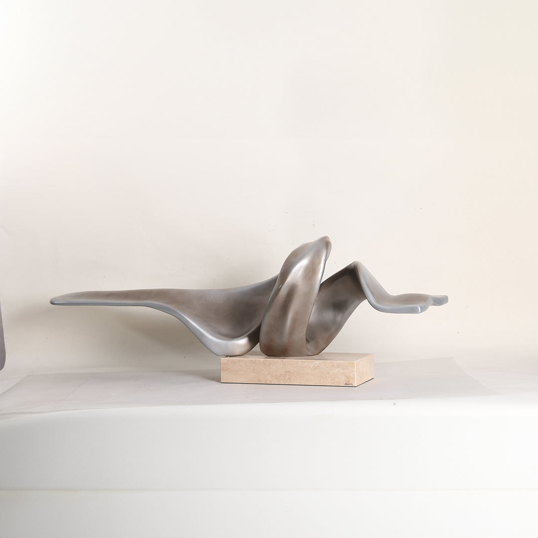 Abstract sculpture KA3114A by BEACON, modern home decor figurine with sleek, artistic design for stylish interior accents.