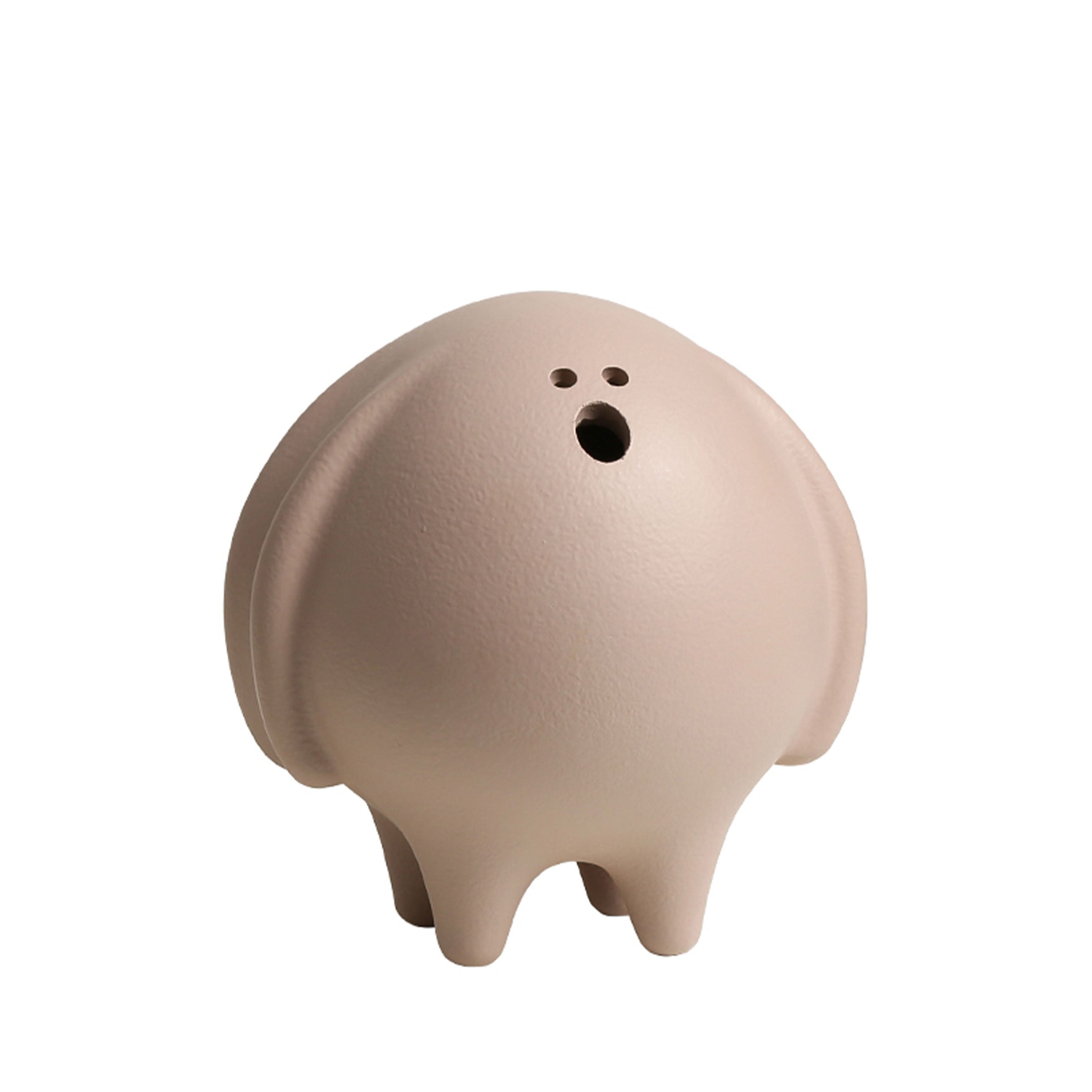 Adorable puppy figurine from BEACON home decor collection, detailed resin sculpture perfect for living room or shelf display.