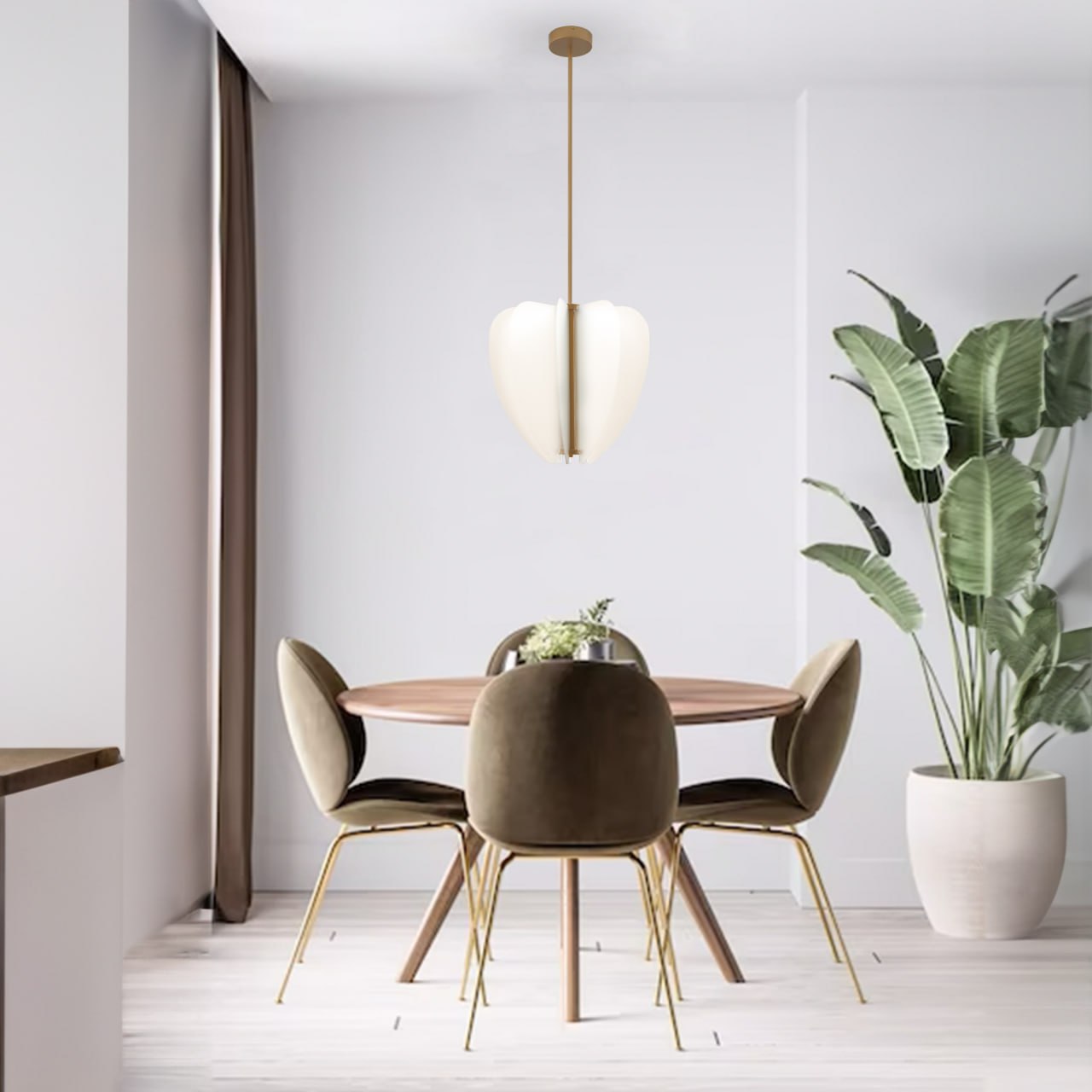 Aluminum pendant lamp by BEACON, model CY-DD-1042, hanging with a sleek, modern design for contemporary interior lighting.