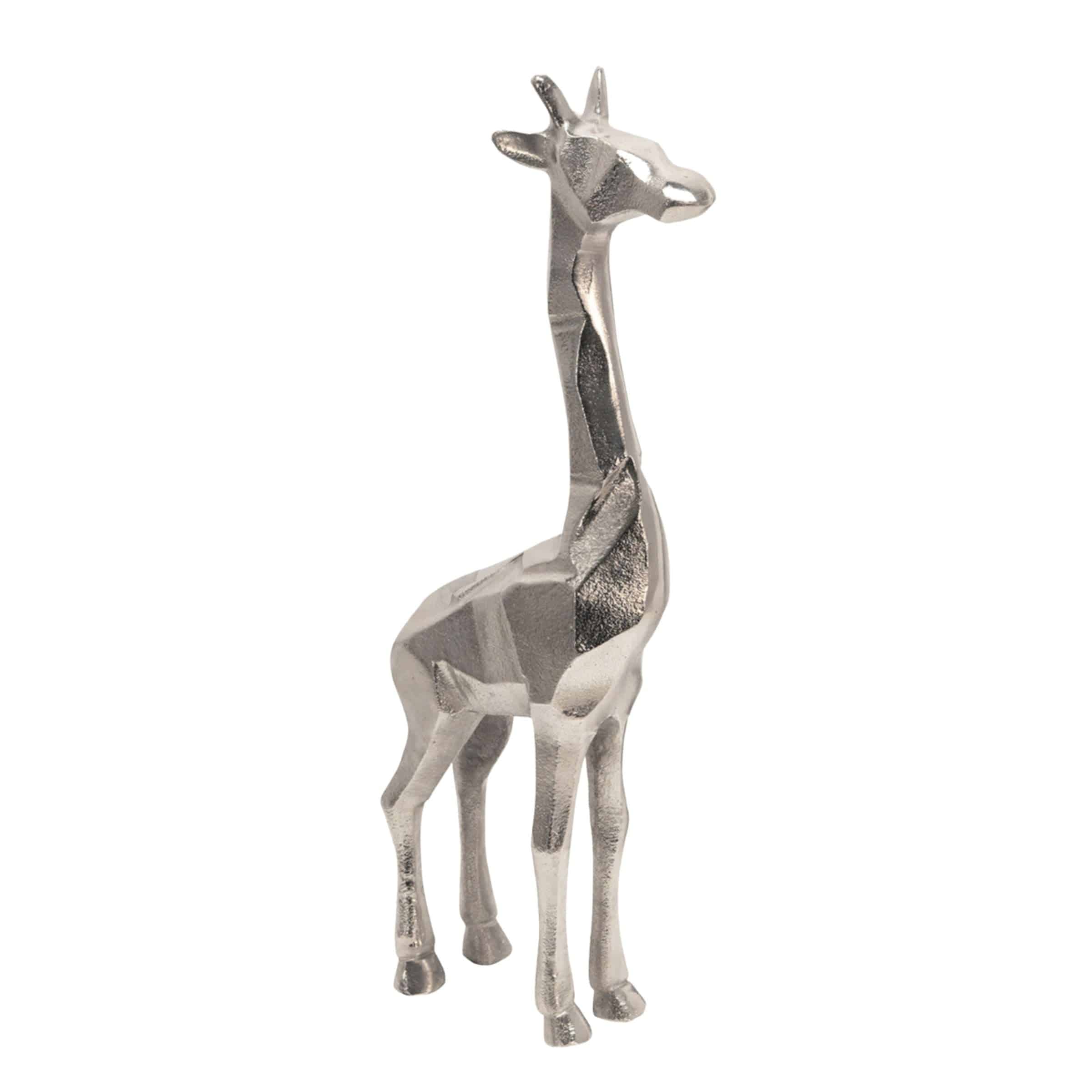 Aluminum Standing Giraffe 14220-05 -  Home Decor Figurines | ألومنيوم الزرافة الواقفه - ebarza Furniture UAE | Shop Modern Furniture in Abu Dhabi & Dubai - مفروشات ايبازرا في الامارات | تسوق اثاث عصري وديكورات مميزة في دبي وابوظبي