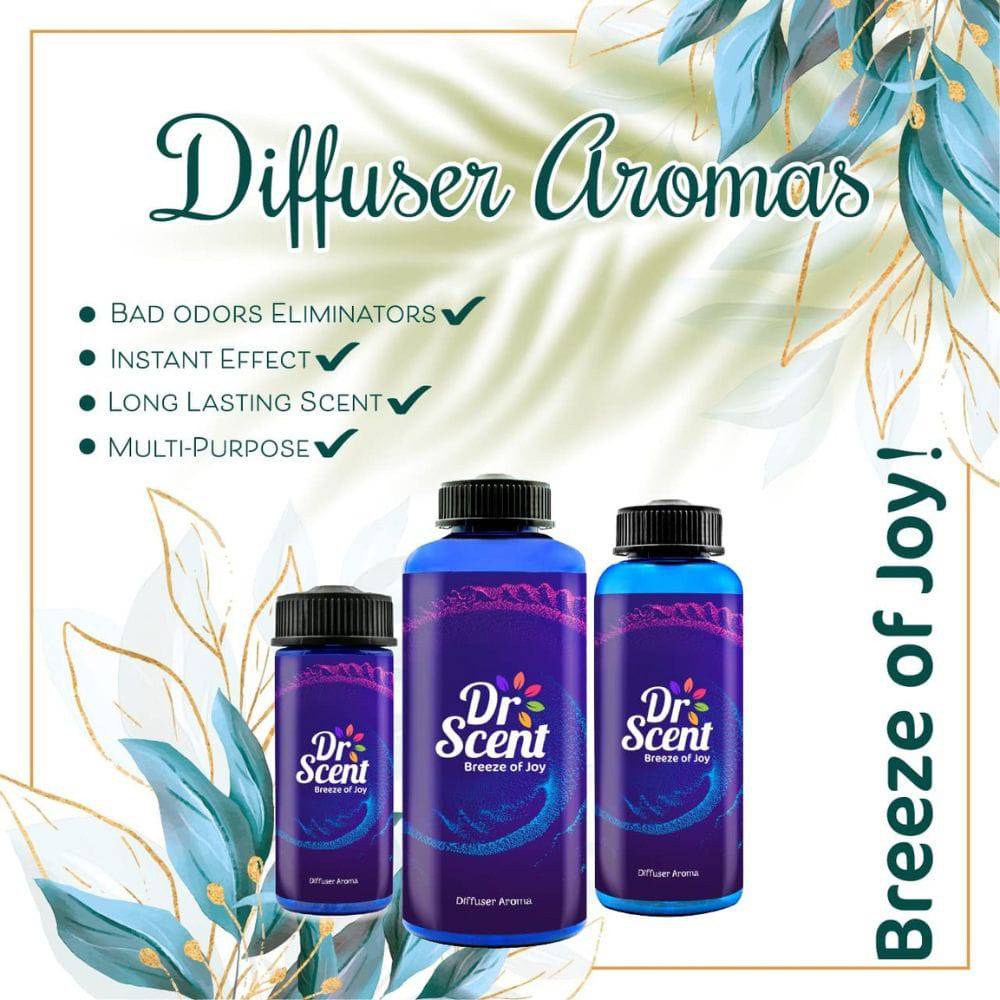 Amazonia Wood Dr. Scent diffuser aroma pure fragrance oil in a clear glass bottle with a black cap, ideal for essential oil aromatherapy.