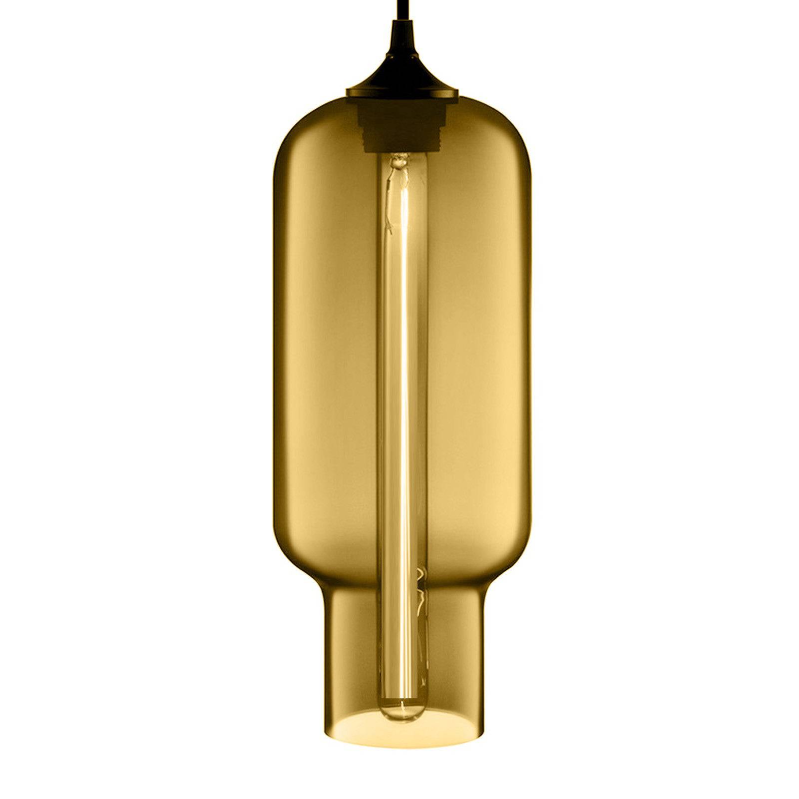 Amber Glass Pendant Lamp  Cy-Dd-Jyg-2A -  Pendant Lamps | مصباح معلق من زجاج العنبر - ebarza Furniture UAE | Shop Modern Furniture in Abu Dhabi & Dubai - مفروشات ايبازرا في الامارات | تسوق اثاث عصري وديكورات مميزة في دبي وابوظبي