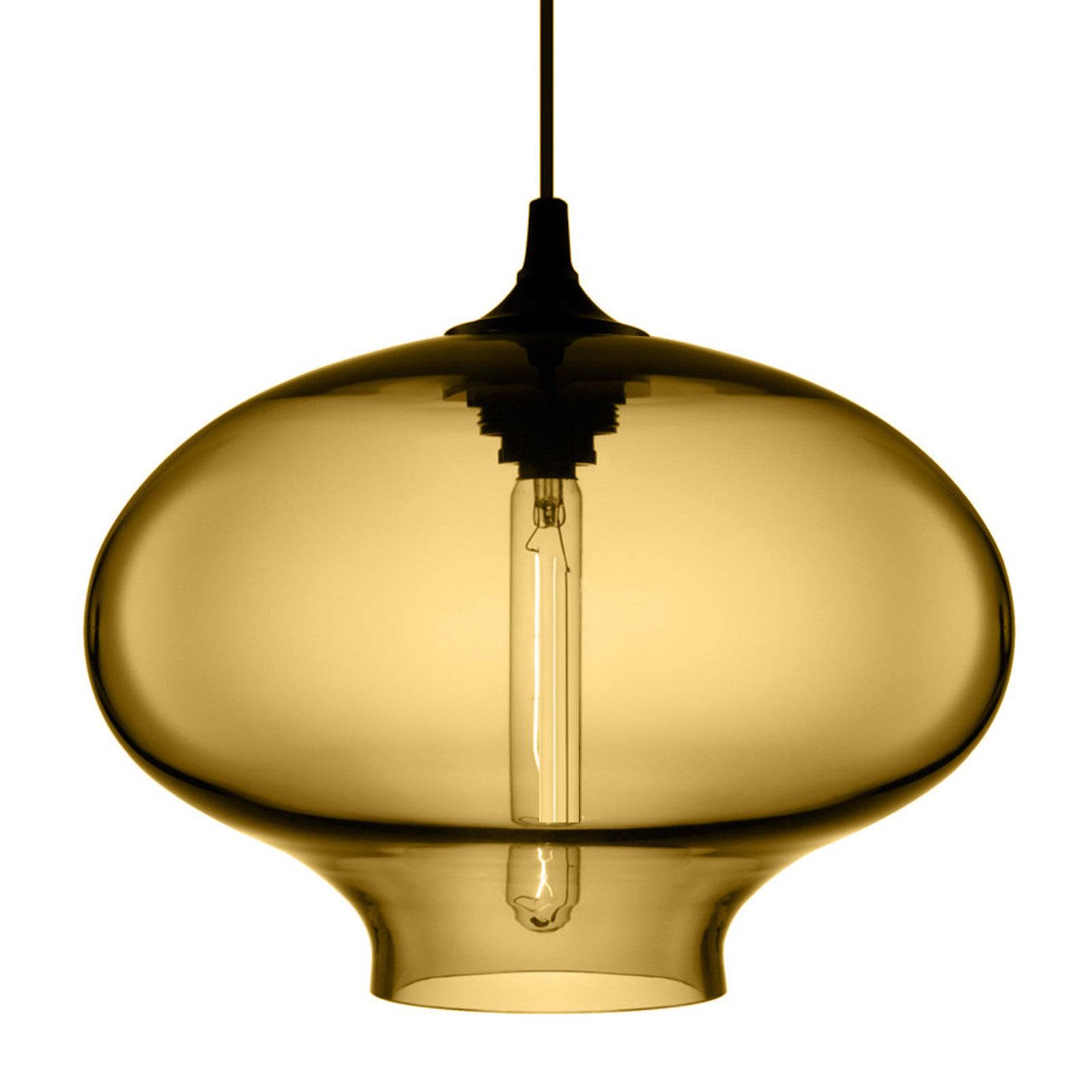 Amber Glass Pendant Lamp  Cy-Dd-Jyg-5A -  Pendant Lamps | مصباح معلق من زجاج العنبر - ebarza Furniture UAE | Shop Modern Furniture in Abu Dhabi & Dubai - مفروشات ايبازرا في الامارات | تسوق اثاث عصري وديكورات مميزة في دبي وابوظبي