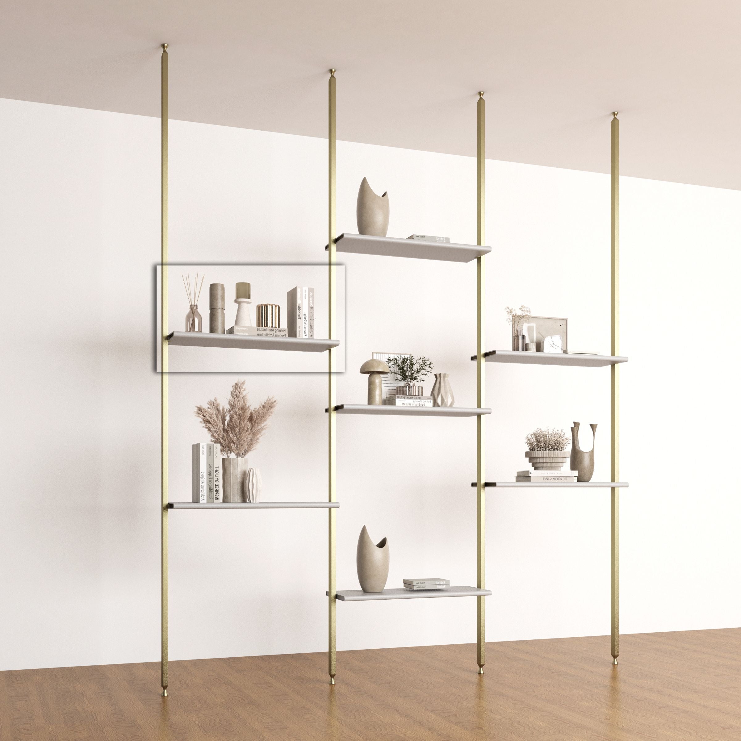 Antik Closet/Cabinet SADDLE LEATHER+MDF SHELF 75X50-Beige -  Cabinets - ebarza Furniture UAE | Shop Modern Furniture in Abu Dhabi & Dubai - مفروشات ايبازرا في الامارات | تسوق اثاث عصري وديكورات مميزة في دبي وابوظبي