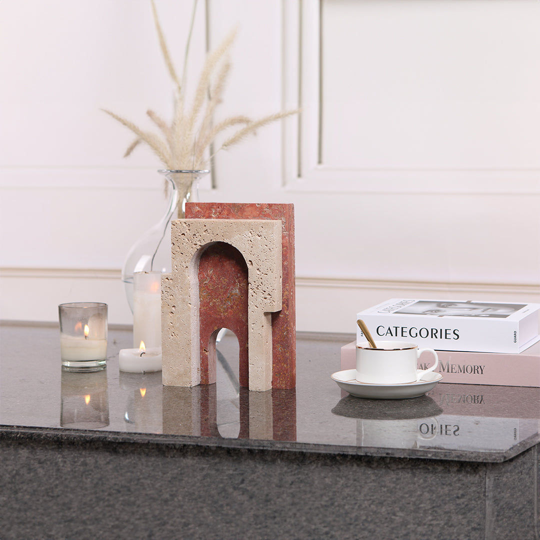 BEACON Arch Sculpture KA3025 home decor figurine featuring a sleek, modern arch design for stylish interior decoration.